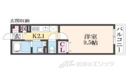 イリーデ２間取り図面