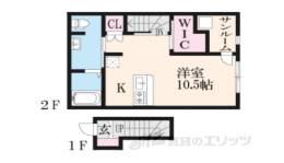 Ｄｏｍａｎｉ　ＳＡＫＡＥ間取り図面
