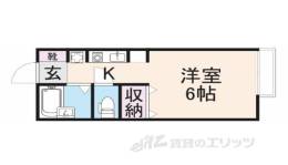 ジョイフル東生駒Ａ間取り図面