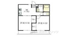 エステートピアＶハヤノ３間取り図面