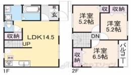 貸家間取り図面