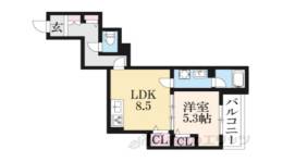 Ｐｌａｃｉｄｅ　Ｋ間取り図面