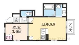 グランシャリオ正道間取り図面