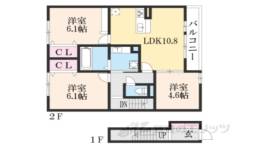 さざんか守山間取り図面