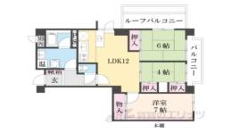 御所前スカイマンション間取り図面
