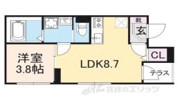 ジミーズメゾン円町間取り図面