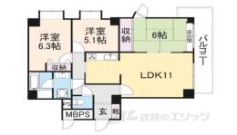 フォルムあやめ池間取り図面
