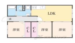衣笠グリーンハイツ間取り図面