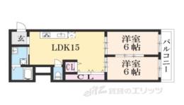 西京極ガーデンハイツ間取り図面