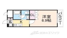 ラ・セゾン弐番館間取り図面