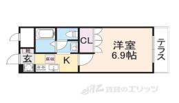 ラ・セゾン弐番館間取り図面