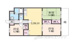 セレコート枚方１間取り図面
