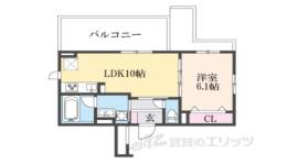 オーバルムーン京都間取り図面