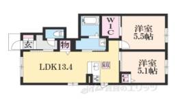 シャーメゾン橋本間取り図面