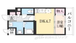 アクアプレイス京都北白川間取り図面