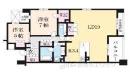 ザ・パークハウス三条油小路間取り図面