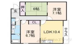 ＲＡＳＴＡ香里園町間取り図面