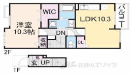 リヴェール舞鶴間取り図面