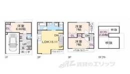 貸家間取り図面