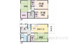 貸家間取り図面