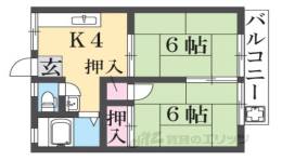 サンハイツ富雄間取り図面