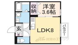 サンハイツ芝辻間取り図面