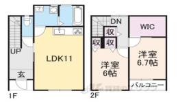 貸家間取り図面