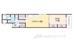 フォレスト油小路四条間取り図面