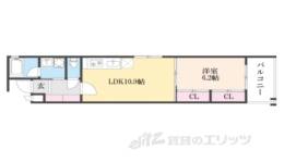 フォレスト油小路四条間取り図面