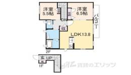 モン・ヴェールＨ間取り図面