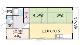 キッコーハイツ岡山手間取り図面