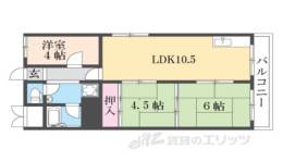 キッコーハイツ岡山手間取り図面