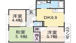 アルカディアＡ・Ｂ間取り図面