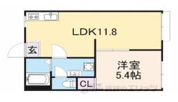 タウニィ箕山間取り図面
