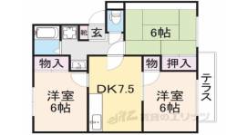 エステートピア学園前間取り図面
