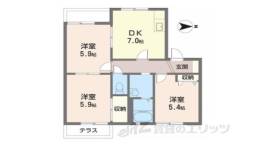 ファミールグランデＣ間取り図面