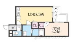 プライベートレジデンス東一条間取り図面