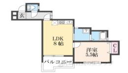 プライベートレジデンス東一条間取り図面