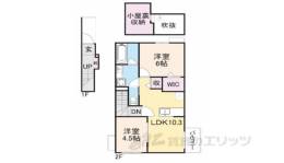 カーサベルデ２間取り図面