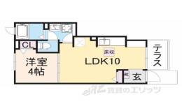 フォンテーヌ　Ｎ―Ⅵ間取り図面