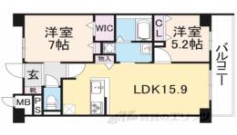セレニティプレイス　桂間取り図面