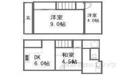 貸家間取り図面