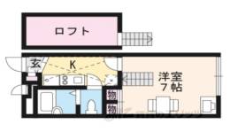レオパレスサニーコート西村間取り図面