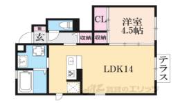 メゾン　ラ・セーヌ間取り図面
