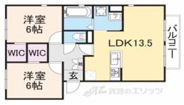 Ｆｏｒｅｓｔ　Ｍａｉｓｏｎ南草津Ｅ棟間取り図面