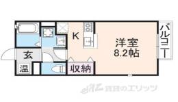 クレールコート・ツルギ間取り図面