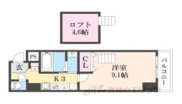 Rａ　Ｇｒａｎｄｅ京都太秦間取り図面