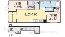 CASA CARINO東福寺間取り図面
