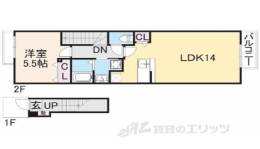 ジェルメ中山Ａ間取り図面