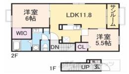 メル　カノン1間取り図面